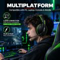 OVAN-X39 RGB Gaming Headset with Mic | 3.5mm Wired Gaming Headphones | Stereo Bass | Noise Reduction | Soft Memory Foam | PC Laptop PS4 PS5 Xbox Mobile. 