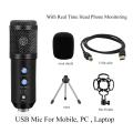 New ECHO bm 800 Studio Microphone USB bm800 Condenser Microphone for Computer  Recording bm 900 mic Stand bm-800 micro. 
