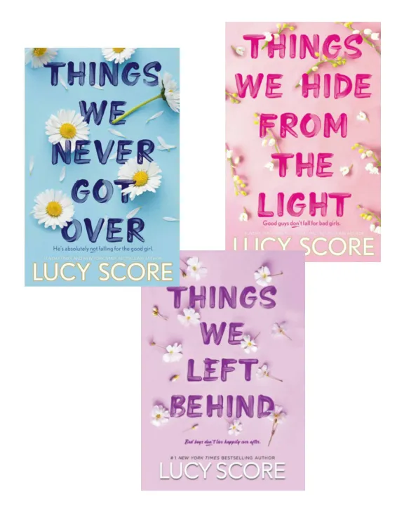Things We never got Over Series (Set of 3 Books) || Things We Never Got ...