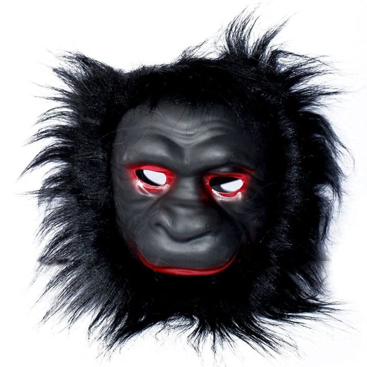 Gorilla/Monkey Face Mask for Kids Adults Cosplay Eva Foam Animal Face Cut Holi Mask for Boys and Girl