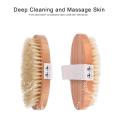 Dry Brushing Body Brush - Best for Exfoliating Dry Skin,Lymphatic Drainage and Cellulite Treatment - Organic Spa Exfoliation and Massage Scrub Brush for Men and Women. 
