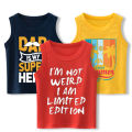 Pack of 2 Printed Sando T-shirt For Boys. 