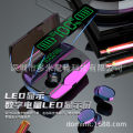 Sports Black Earplug Hanging Neck Stereo Optical Mouse Can Holiday Neutral Support Music Headset. 