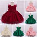 Fancy net and kattan silk frock with cancan | Frock for Baby Girls in Multicolor- 1 yr to 12 yr kids party dress. 