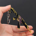 Valorant Keychains Champions 2023 Kunai Vandal Collection 10cm Game Metal Weapon Model Pendant Accessories Keychains Gifts Toys. 