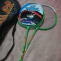 YONEX Badminton Tennis Racket Carbon Graphite  joint and without joint Made in Japan - 2PC. 
