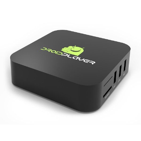 DroidPlayer Quad Core Android (Kit Kat 4.4) TV Box Streaming Media Player 233 A11