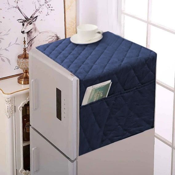 Cotton's%20Quilted%20Fridge%20Cover%20-%20Export%20Quality%20Fridge%20Cover%20with%20Six%20Pockets%20%20Unique%20Design%20-%20Image%203