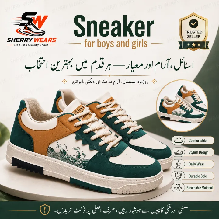 Sherry%20Wears%20Stylish%20Sneakers%20Shoes%20for%20Men%20Women%20Boys%20Girls%20%20Casual%20Fashion%20Joggers%20%20Trendy%20Lace-Up%20Sneakers%20%20Comfortable%20Walking%20Shoes%20%20Green%20White%20&%20Blue%20White%20Combination%20%20EU%20Size%206-11%20-%20Image%202