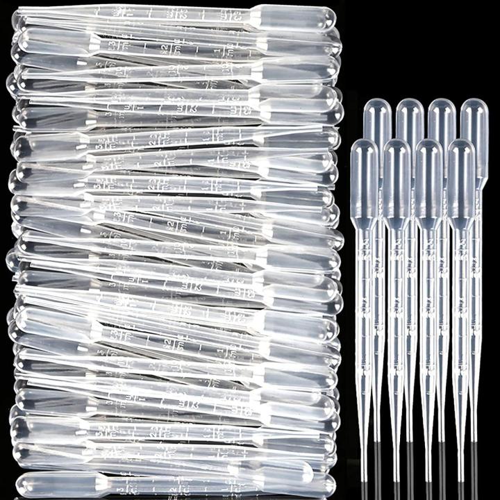 Plastic Dropper Pipette 3ml, For Laboratory 20 Pcs