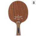 Ebony Dalbergia Table Tennis Racket Bottom Plate 5 Ply Long Handl Podazz. 