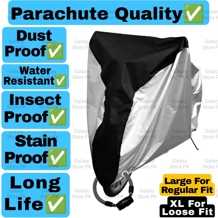 Suzuki GS 150cc SE - TYRE To TYRE Full Body Bike Cover 100% Waterproof Dust Proof ANTI SCRATCH Bike Top Cover Insect Free Long Life Motorcycle Cover