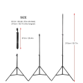 7feet /2.1M Tripod Stand for Ring Light Photo or Video tripod Support Video Portrait Sho0ting with mobile holder. 