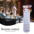 Universal Projector Screen Remote Multi-Brand White Compatible Universal Remote Replacement Projector Controller for Home. 