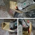 70cc ALL BIKES loha(metal)  dumchi set for bikes front+back set, golden color , high quality, mountaning hardware. 