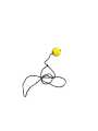 Cricket Hanging Tennis ball With high Quilty Rope Ball  Hanging Ball for Practice, Knocking & Training | Hanging Season Ball with Rope IBall with a Cord Cricket Hanging Ball. 