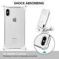 Iphone XS Case, Crystal Transparent Slim Anti Slip Full-Body Protective Phone Case Cover for Iphone XS (Clear Anti-Shock TPU). 