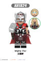 Single Sale Marvel Thor Figures Building Blocks Mighty Thor Ravager Thor Gorr Korg Star Lord Valkyrie Minifigures Assemble Bricks for Children Collection Gift Toys X0339. 