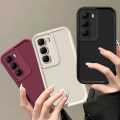 Infinix Hot 50 / Hot 50 Pro / Hot 50 Pro Plus Back Cover Soft Matt Solid Color Liquid Silicon Anti Shock Design Camera Protection Phone Case. 