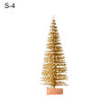 Miniature Pine Tree Vivid Wooden Bases Desktop Trees Decor. 