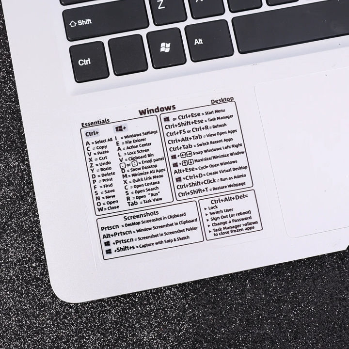Windows%20PC%20Reference%20Keyboard%20Shortcut%20Sticker%20for%20MAC%20OS%20Operation%20Decal%20Transparent%20Keyboard%20Shortcuts%20Stickers%20-%20Image%202