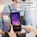 lthmy for Xiaomi Redmi Note 13 5G PU Leather Kickstand Wallet Magnetic Closure Flip Case Cover. 