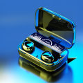 M10 TWS Bluetooth Earbuds - Touch Control, IPX7 Waterproof, 12-Hour Battery, Enhanced Bass. 