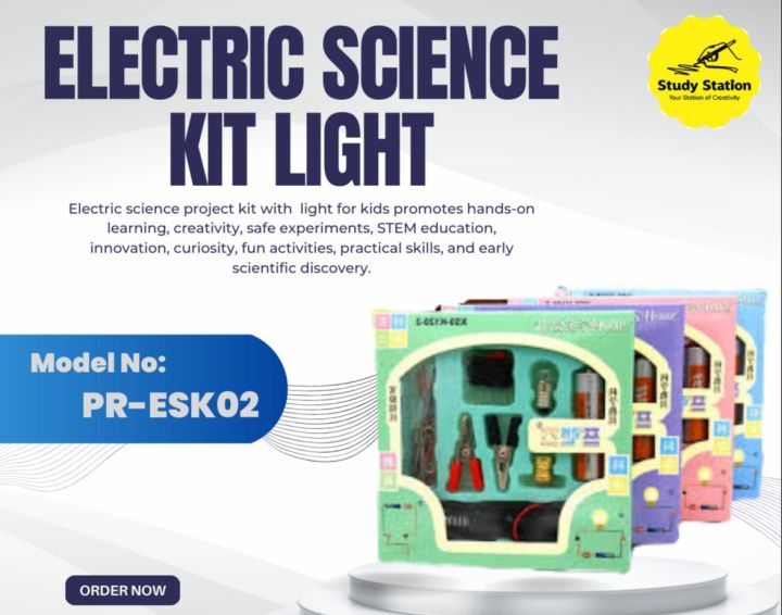 💡⚡ Electric Science Project Kit Light for Kids | Electric Science ...