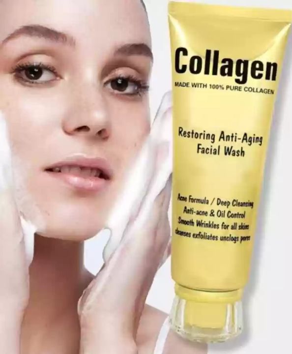Collagen Anti Aging Face Wash (120ml)