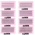10~24mm Length Optional Fake Lashes Eyelash Extension Individual Volume Cluster 10D Long Natural Grafting False Eyelashes. 