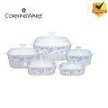 CorningWare Classics 10-piece Pyroceram Cookware Set. 