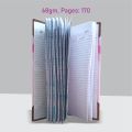 Roznamcha Register,  Size (5.5" x 13.5") Inches, Durable hard cover, Beautiful Inner layout.. 