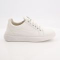 Jaf Spot Casual White sneakers Walking Shoes Lightweight Comfortable Lace Up White Shoes for Men Breathable Fashion Everyday Shoes for Men Casual Shoes for Man Classic Rubber Sole Durable Shoes mens casual. 
