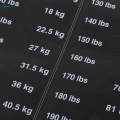 Weight Stack Labels 4.5kg to 90kg Weight Tags Self Adhesive Weight Stickers. 