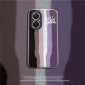 For Realme C67 4G Case Minimalist Striped Soft Silicone Transparent Shockproof for Realme C67 Back Cover. 