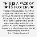 16 pcs OLIVIA RODRIGO AESTHETIC A6 Posters – 4.1x5.8 inches poster Perfect Wall Art for Any Space closet Modern Room Aesthetic room inspo music pinterest look girly trendy cool posters. 