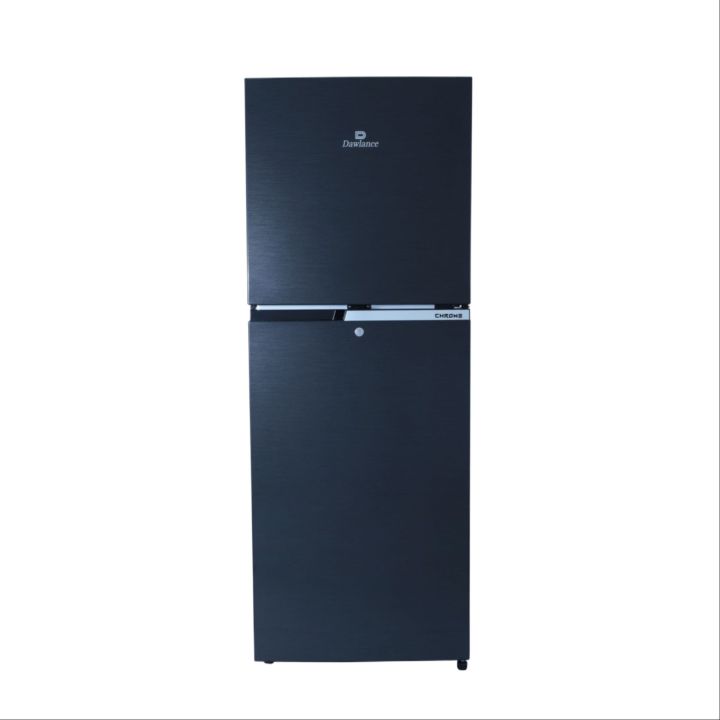 Dawlance Refrigerator 9193LF Chrome Hairline Black / Pearl Copper 18 Cubic Feet / 509 Liters Large size With 12 Years Warranty