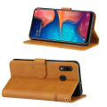 Phone Case for Samsung Galaxy A20 - PU Leather Case - Card Slot Design. 