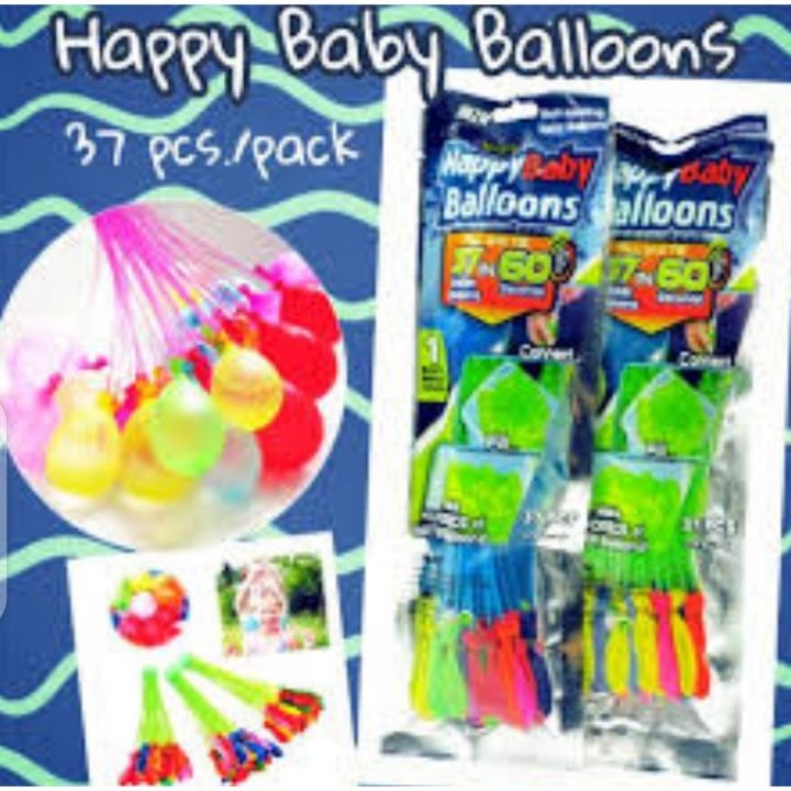 37 water balloons stick (pack piece)