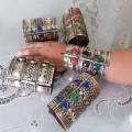 afghan tribal cuff bracelet. 