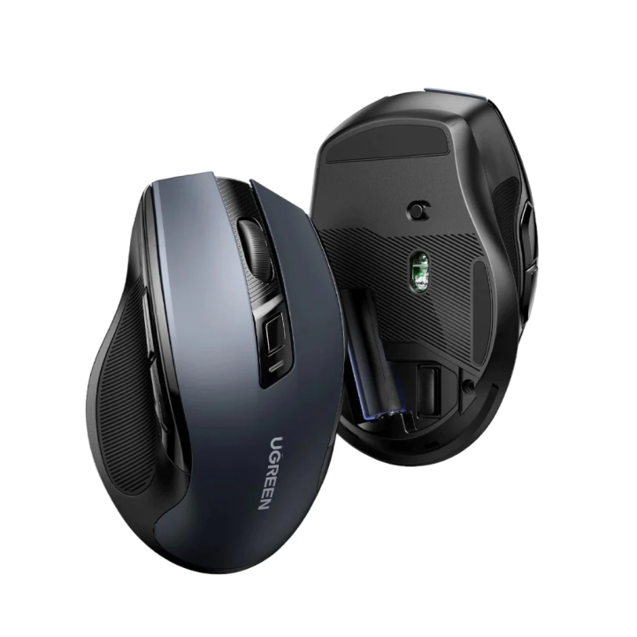 UGREEN ERGONOMIC DUAL MODE WIRELESS + BLUETOOTH MOUSE
