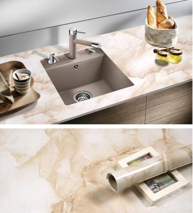 PVC%20Self%20Adhesive%20Wallpaper%20Marble%20Stickers%20Waterproof%20Heat%20Resistant%20Kitchen%20Countertops%20Table%20Furniture%20Cupboard%20Wall%20Paper%20-%20Image%208