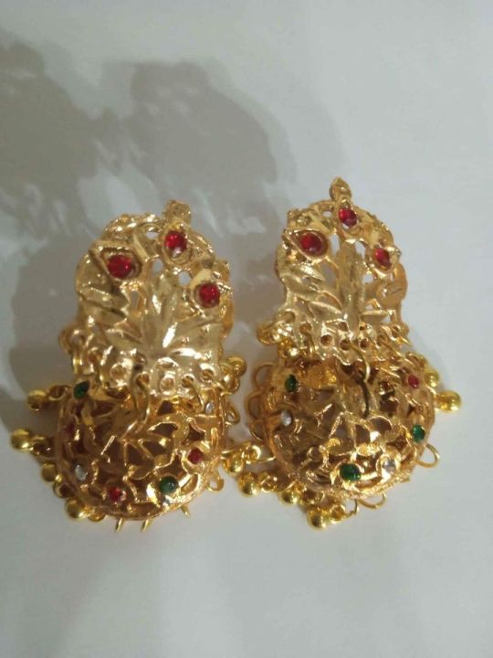5%20lari%20Dhuri%20with%20Jhumar%20Jhumki%20&%20Tikka,%20Dhuri%20Set%20-%20Image%204