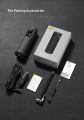 BASEUS Mini Car Air Pump Inflator, 150 PSI Air Compressor for Car with Digital Pressure Gauge, Tyre Inflator for Car, Bike, Motorcycle. 