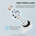 Vention Elf E01 Bluetooth 5.3 Earphone Wireless Earbuds Headset Smart Noise Canceling Sport Gaming Sweatproof Built-In Microphone Touch Control TWS True Wireless Earbuds. 