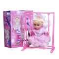 Swing Doll Baby Angel Style Light and Music Battery Operated. 