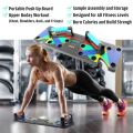 Imported Quality 9 in 1 Push Up Rack Training Board ABS abdominal Muscle Trainer Sports Home Fitness Equipment for body Building Workout Exercise. 