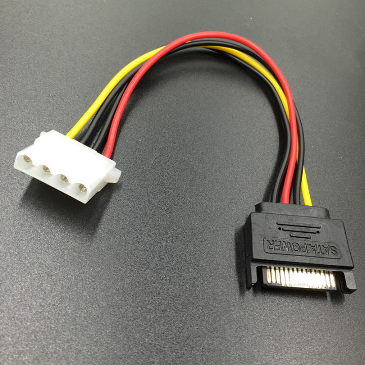 Sata To Ide 15pin Male To 4pin Bus Sata Female Cable D Port Line Power ...