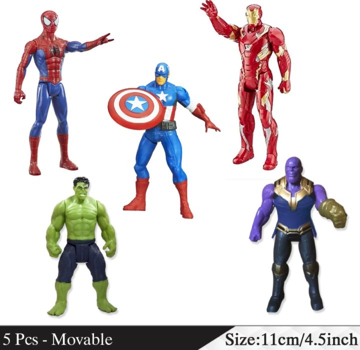 New%20Avengers%20Endgame%20Action%20Figures%20Super%20Heroes%20Spiderman%20Hulk%20Iron%20Man%20Hulk%20Captain%20America-%205%20Figures%20-%20Image%202