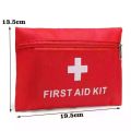 First Aid Kit Pouch, 7 Pieces Compact Waterproof Mini Emergency Bag. 